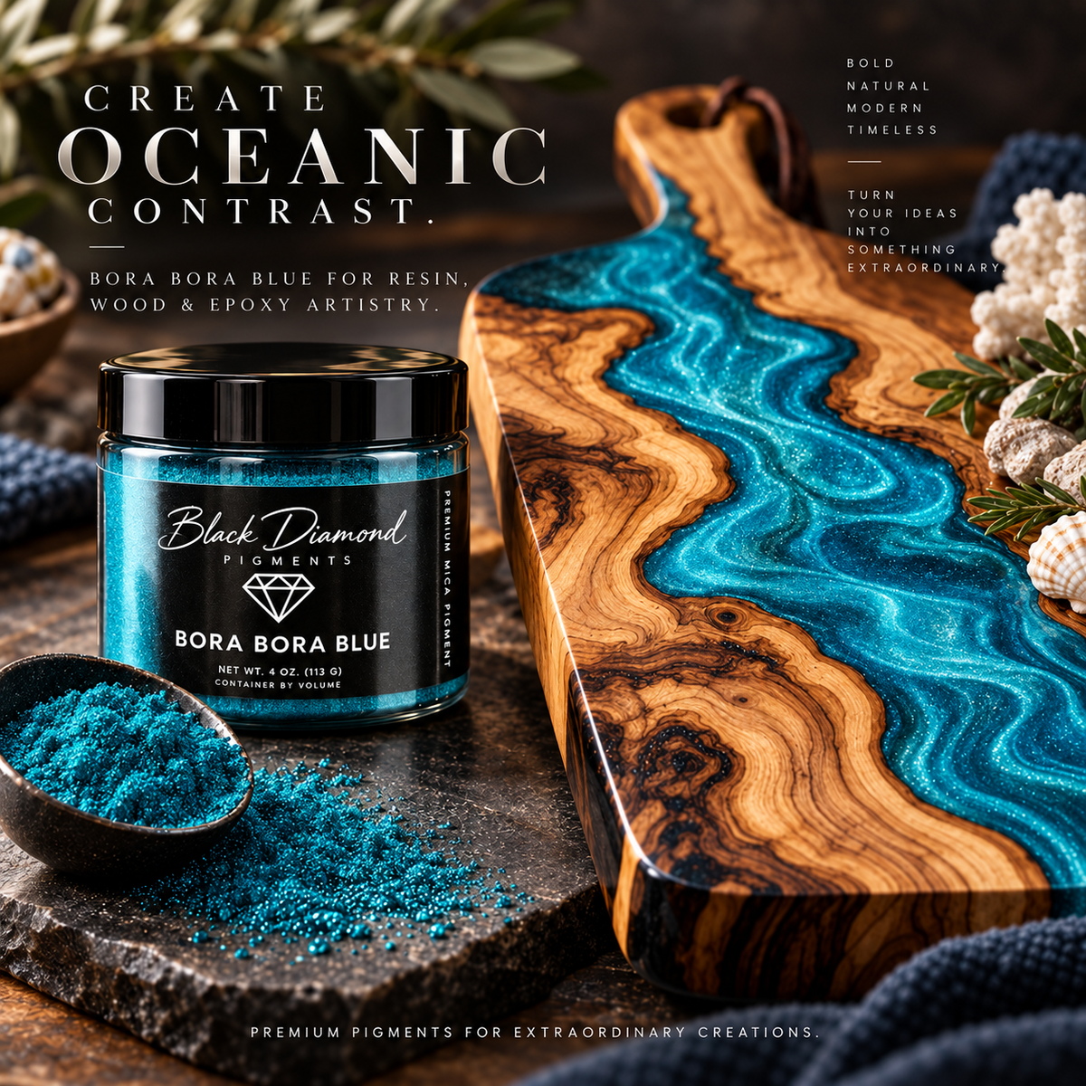 "BORA BORA BLUE"