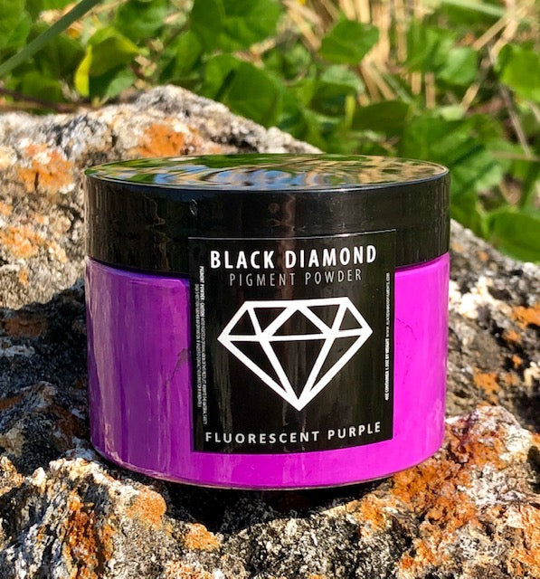 "FLUORESCENT PURPLE" 42g/1.5oz - Black Diamond Pigments