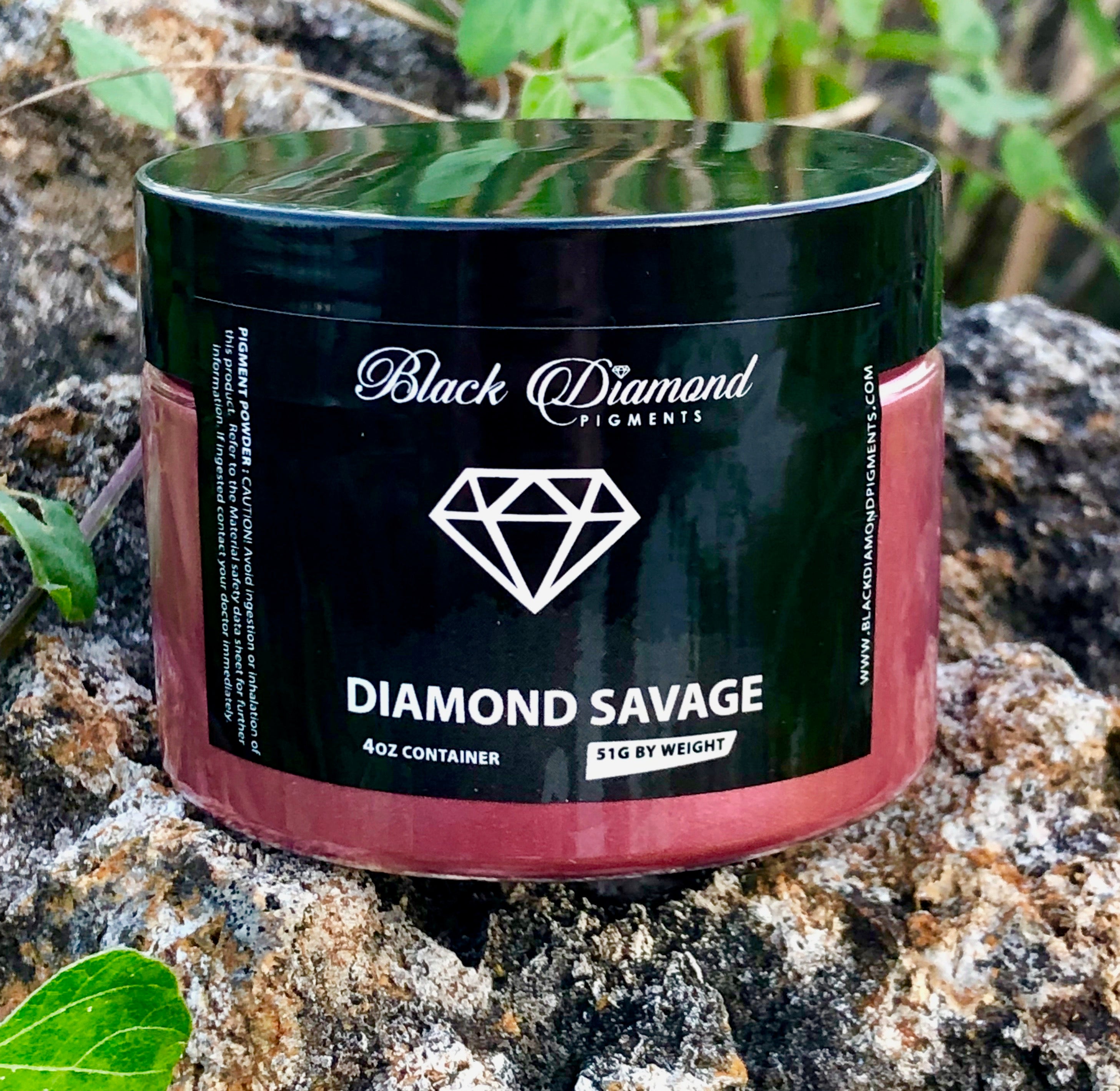"DIAMOND SAVAGE" Black Diamond Pigments