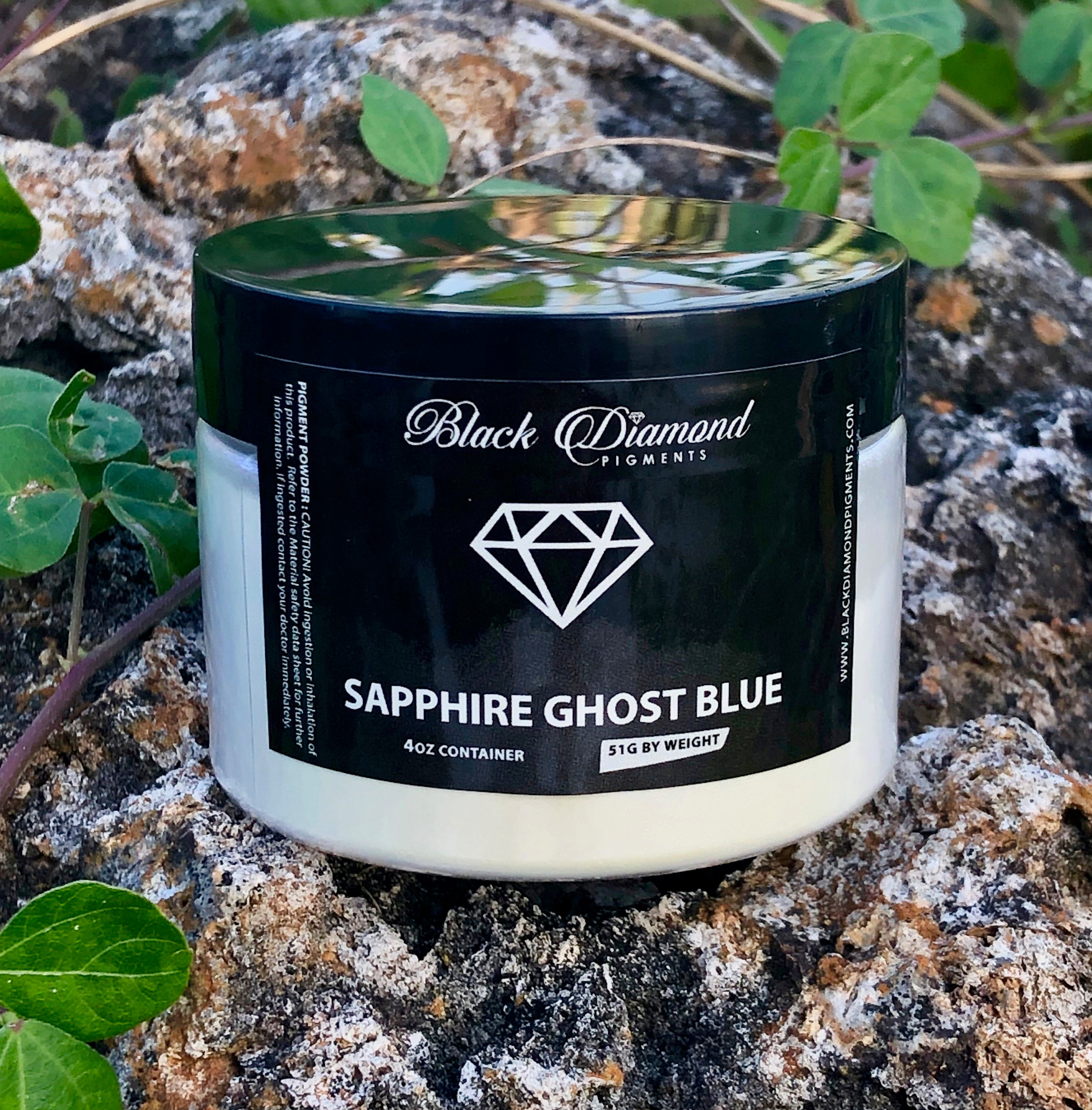 😱UNREAL👻Ghost Blue Effect on Black Epoxy!  😱UNREAL👻Ghost Blue Effect  on Black Epoxy! - Wowzers, take a look at this Ghost Blue pigment when it  hits the black epoxy! This is called