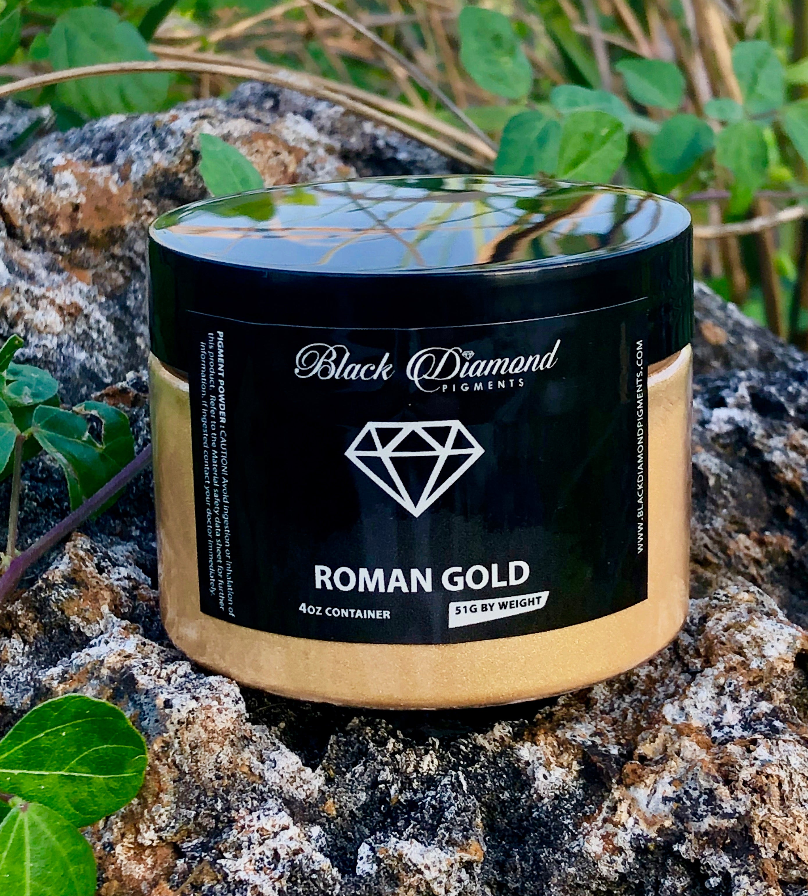 "ROMAN GOLD" Black Diamond Pigments