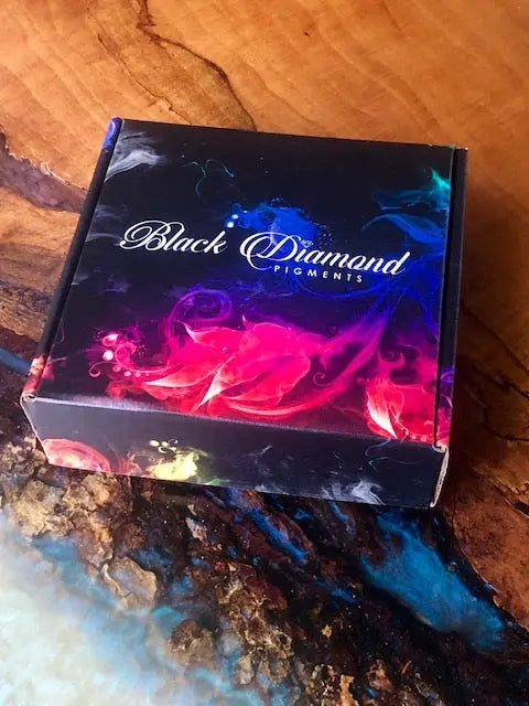 "14 COLOR MICA PIGMENT BOX 3" (Epoxy,Paint,Color,Art) Black Diamond Pigments - Black Diamond Pigments