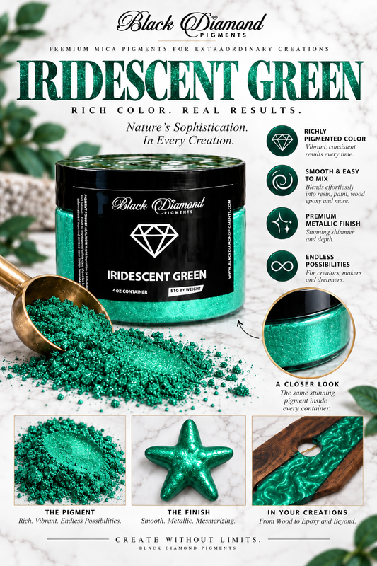 "IRIDESCENT GREEN"