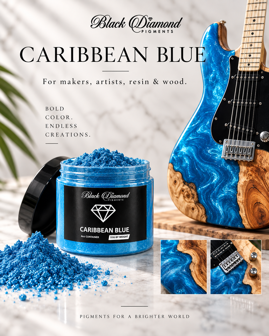 "CARIBBEAN BLUE"