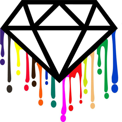 "MICA PIGMENT BOX 1" (7 VARIETY PACKS) 70-5g packs TOTAL including GHOST pigments (Epoxy,Slime,Resin,Soap) Black Diamond Pigments® Black Diamond Pigments