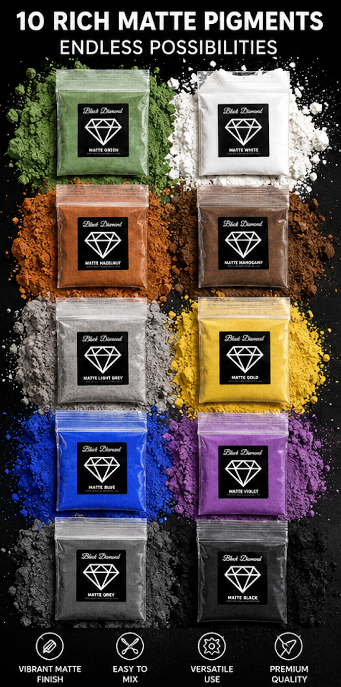 Matte Colors Variety Pack (11 Colors)