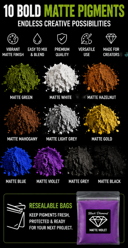 Matte Colors Variety Pack (11 Colors)