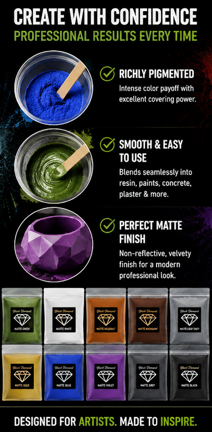 Matte Colors Variety Pack (11 Colors)