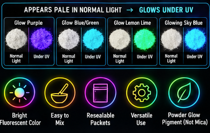 GLOW VARIETY PACK (12 Colors)