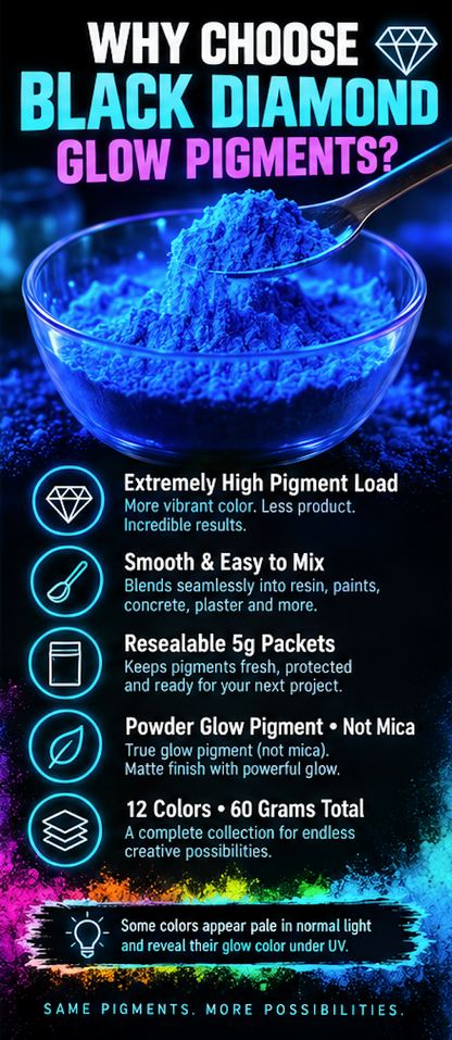 GLOW VARIETY PACK (12 Colors)