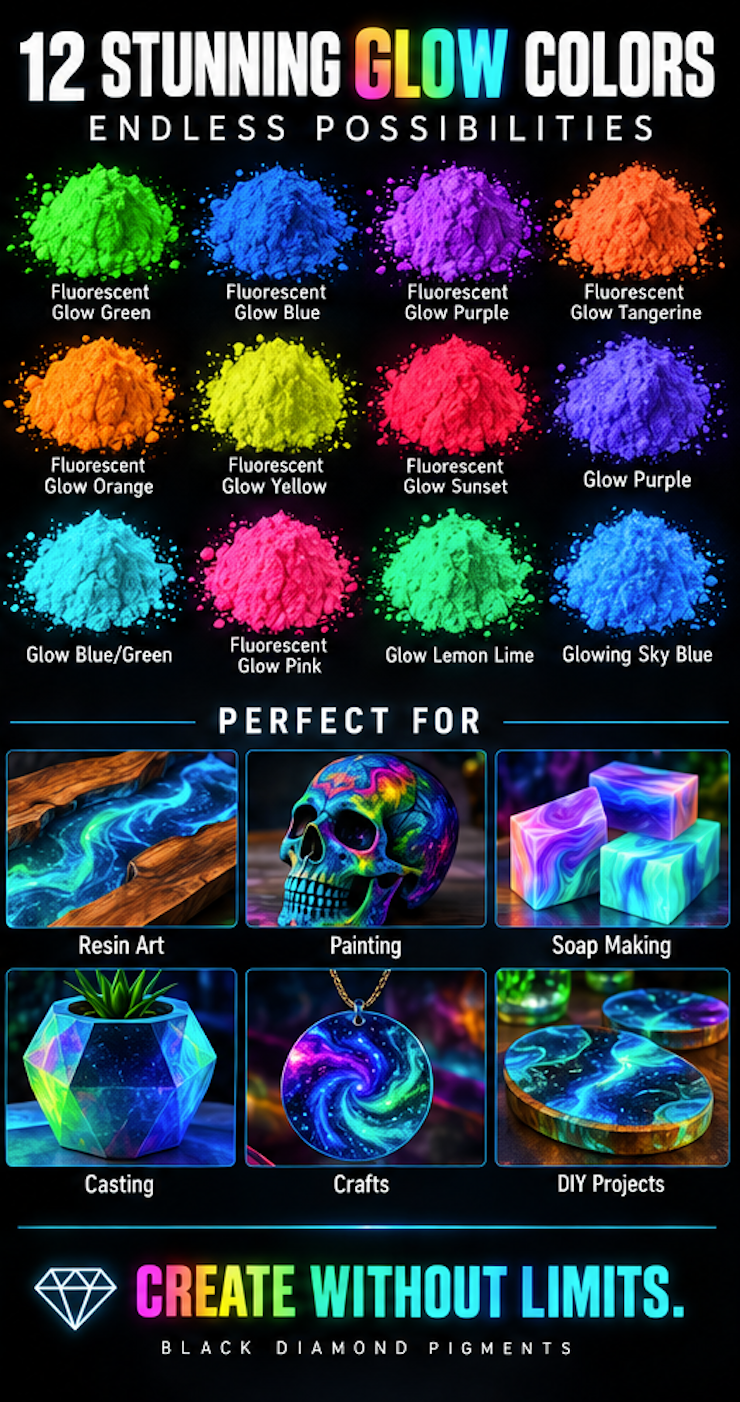 GLOW VARIETY PACK (12 Colors)