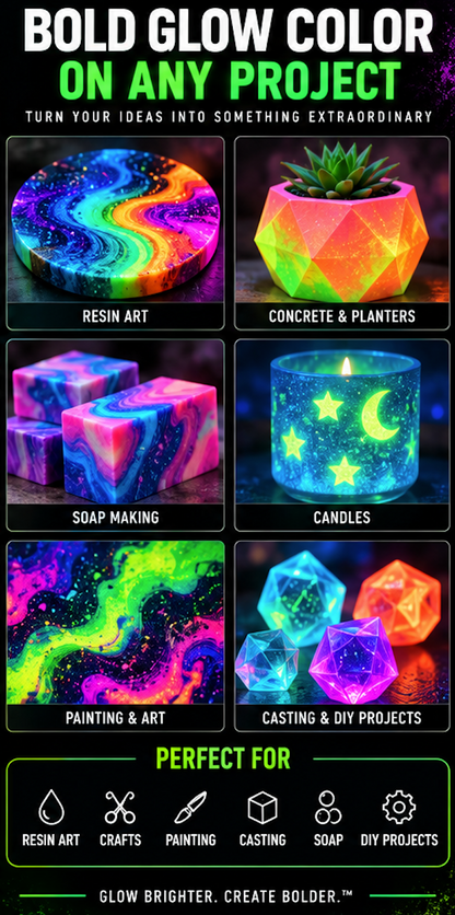 GLOW VARIETY PACK (12 Colors)