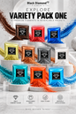 VARIETY PACK 1 (10 COLORS) powder pigment packs Black Diamond Pigments®