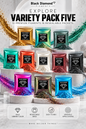 VARIETY PACK 5 (10 COLORS) powder pigment variety packs Black Diamond Pigments®