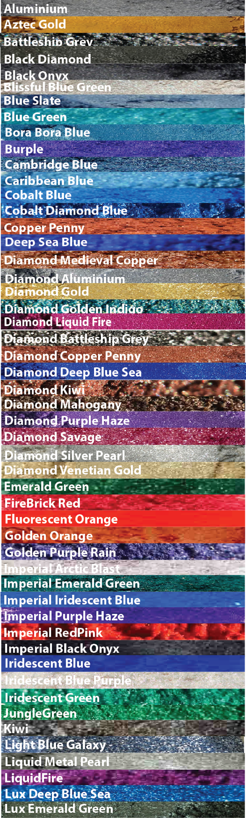 "DIAMOND COPPER PENNY" Black Diamond Pigments