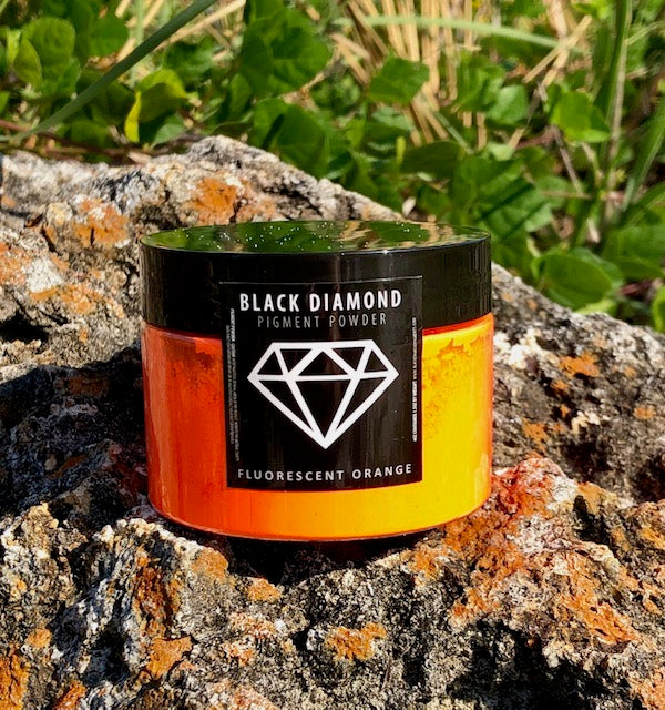 42g "FLUORESCENT ORANGE" Make-A-Wish Black Diamond Pigments
