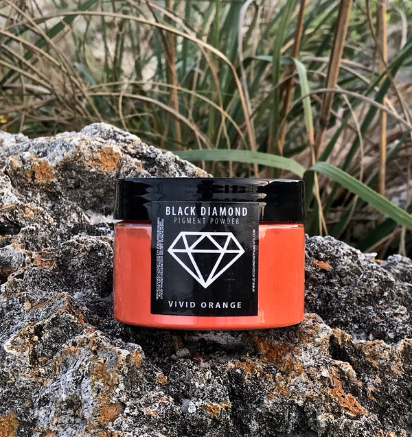 "VIVID ORANGE" 42g/1.5oz - Black Diamond Pigments