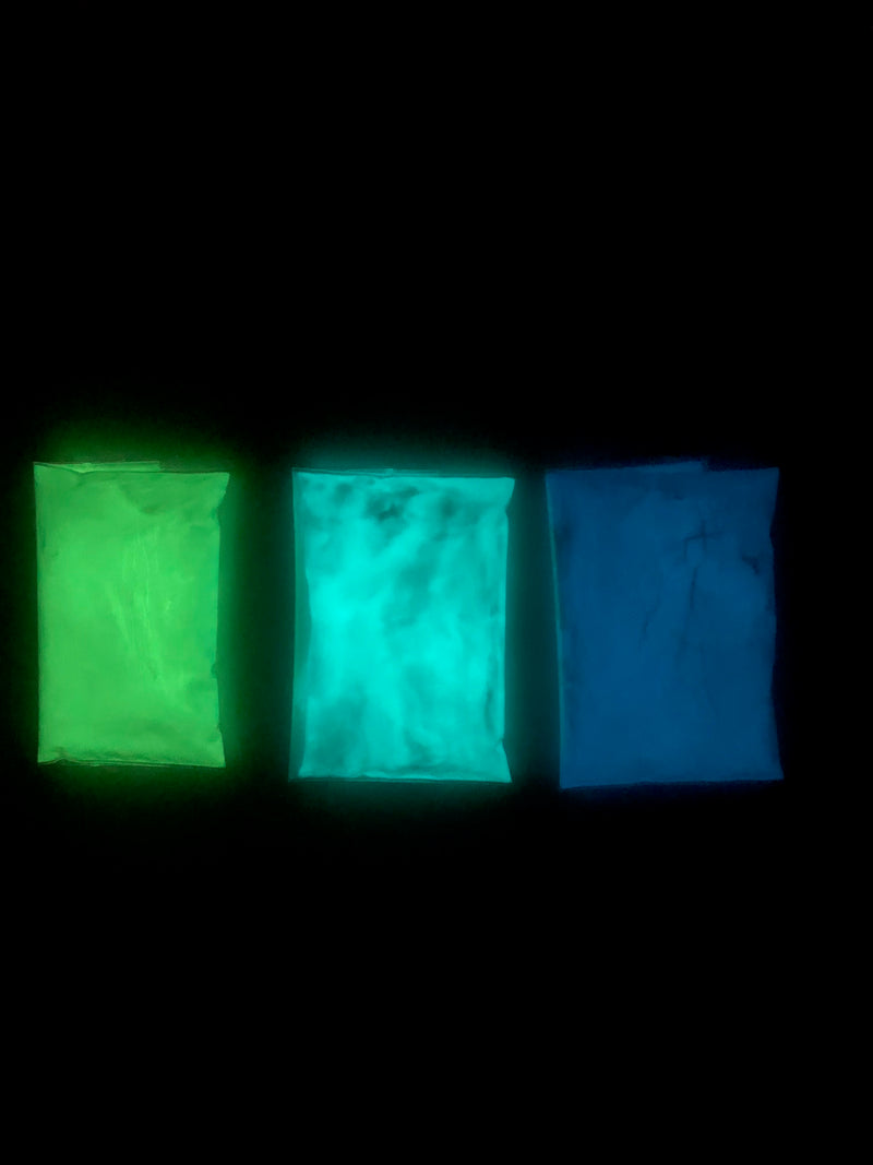 "GLOW BLUE/GREEN" 84g/3oz - Black Diamond Pigments