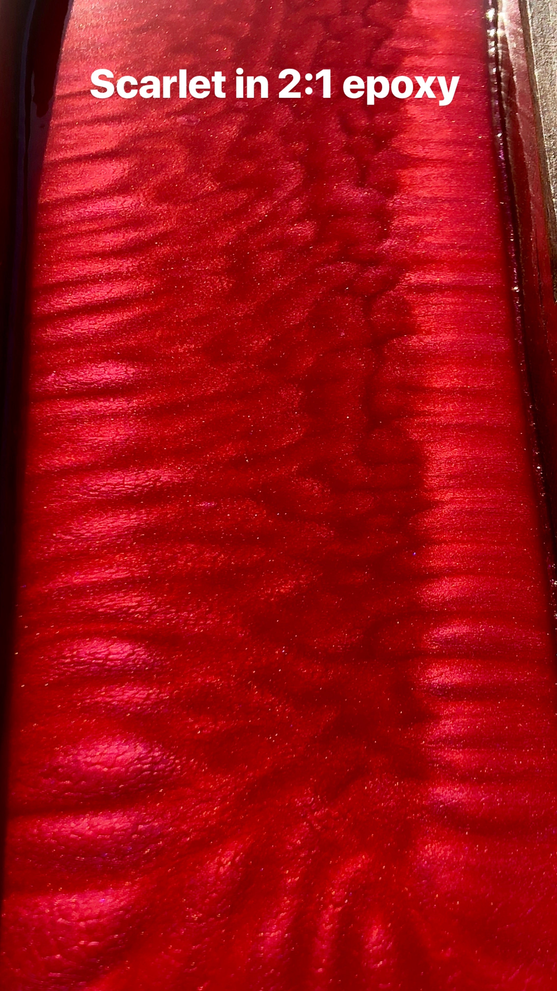 "SCARLET" 42g/1.5oz - Black Diamond Pigments