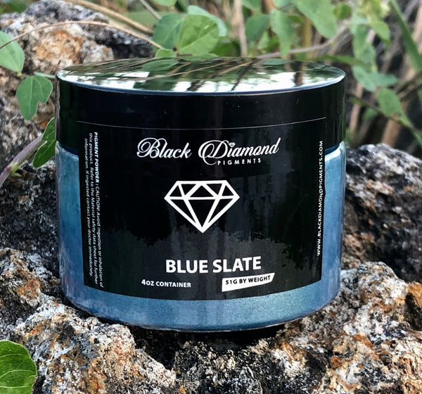 "BLUE SLATE" Black Diamond Pigments
