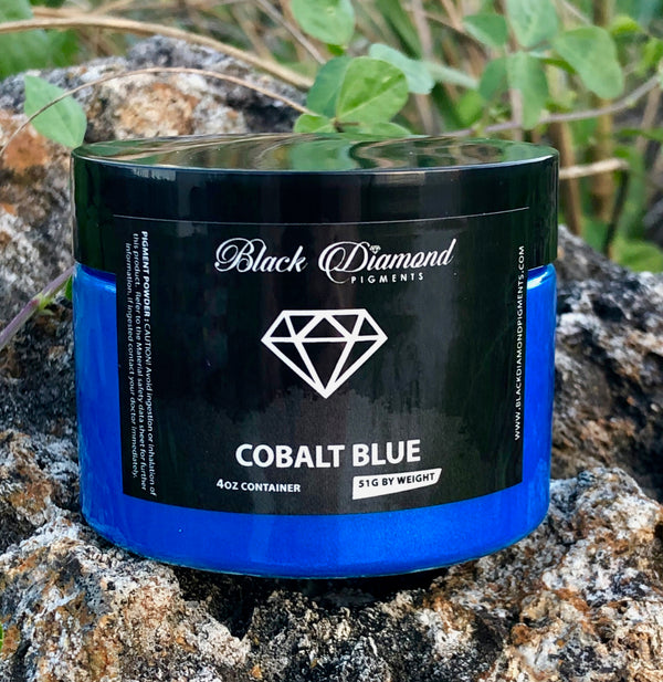 "COBALT BLUE" Black Diamond Pigments