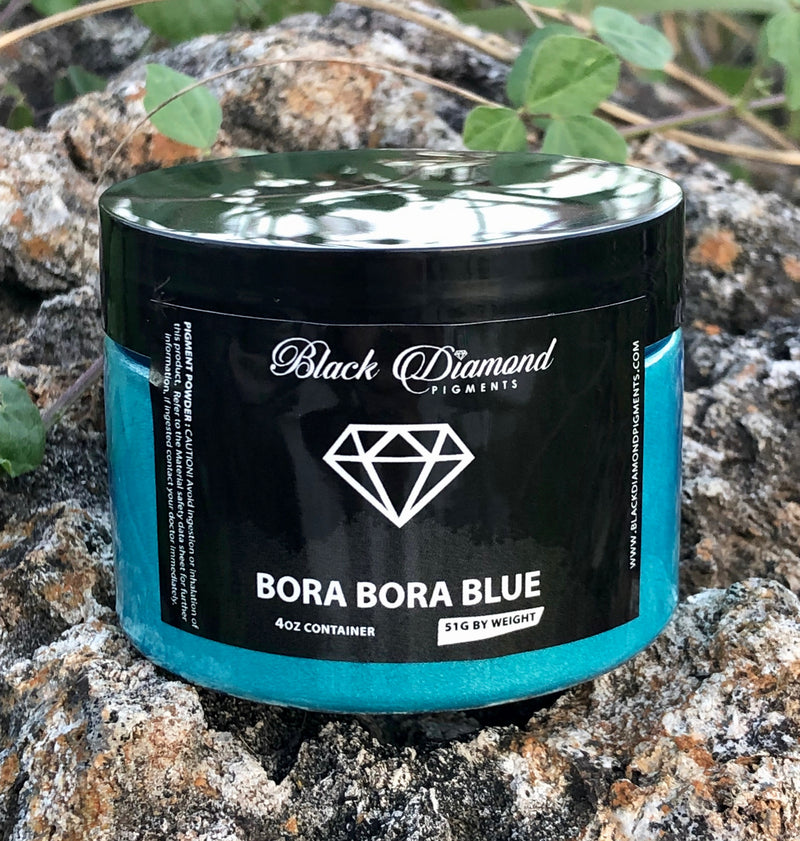 "BORA BORA BLUE" Black Diamond Pigments