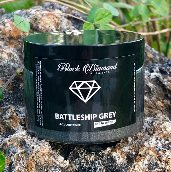 "BATTLESHIP GREY" Black Diamond Pigments