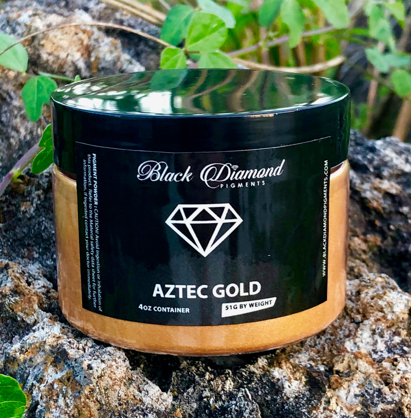 "AZTEC GOLD" Black Diamond Pigments