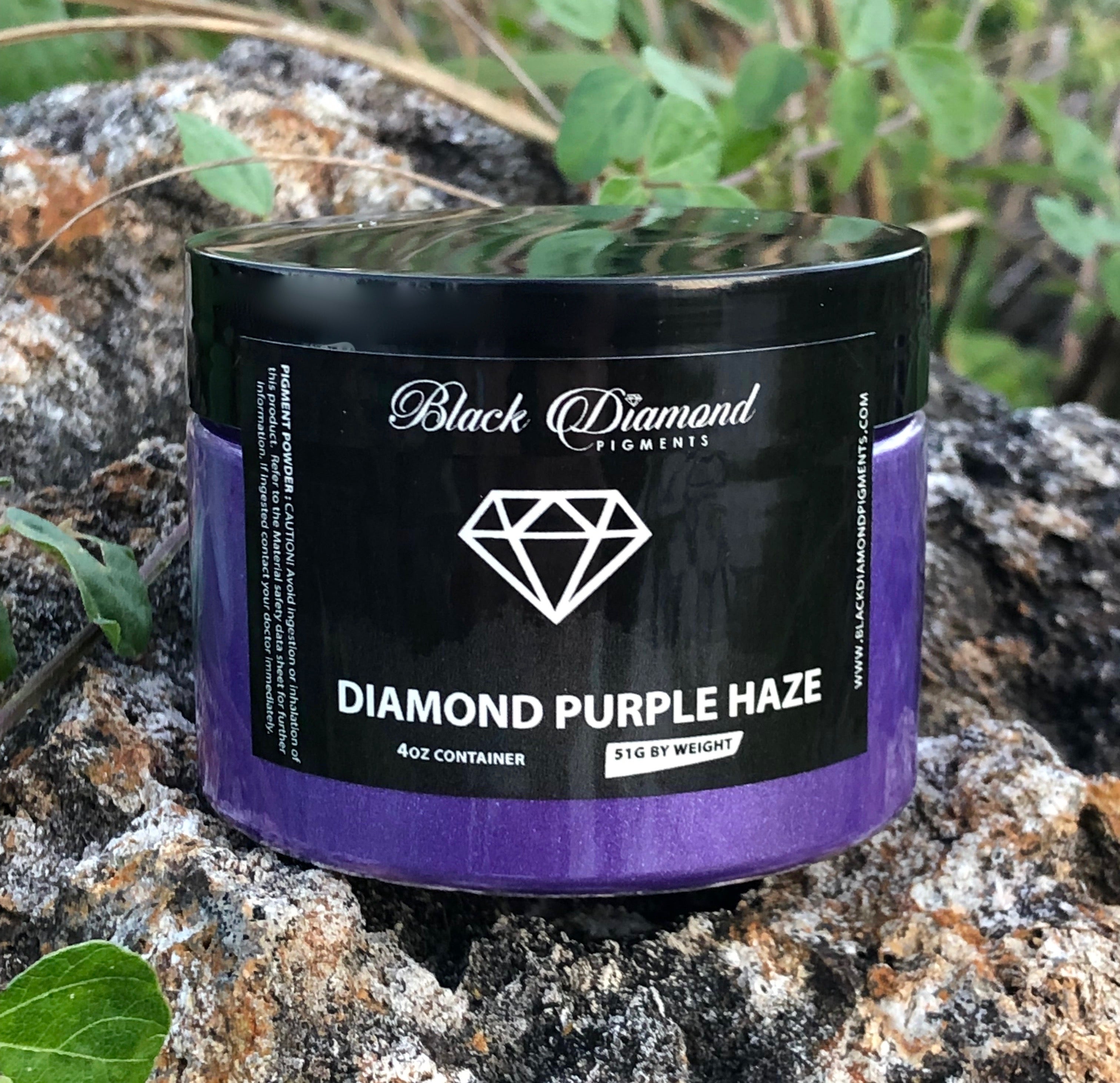 "DIAMOND PURPLE HAZE" Black Diamond Pigments