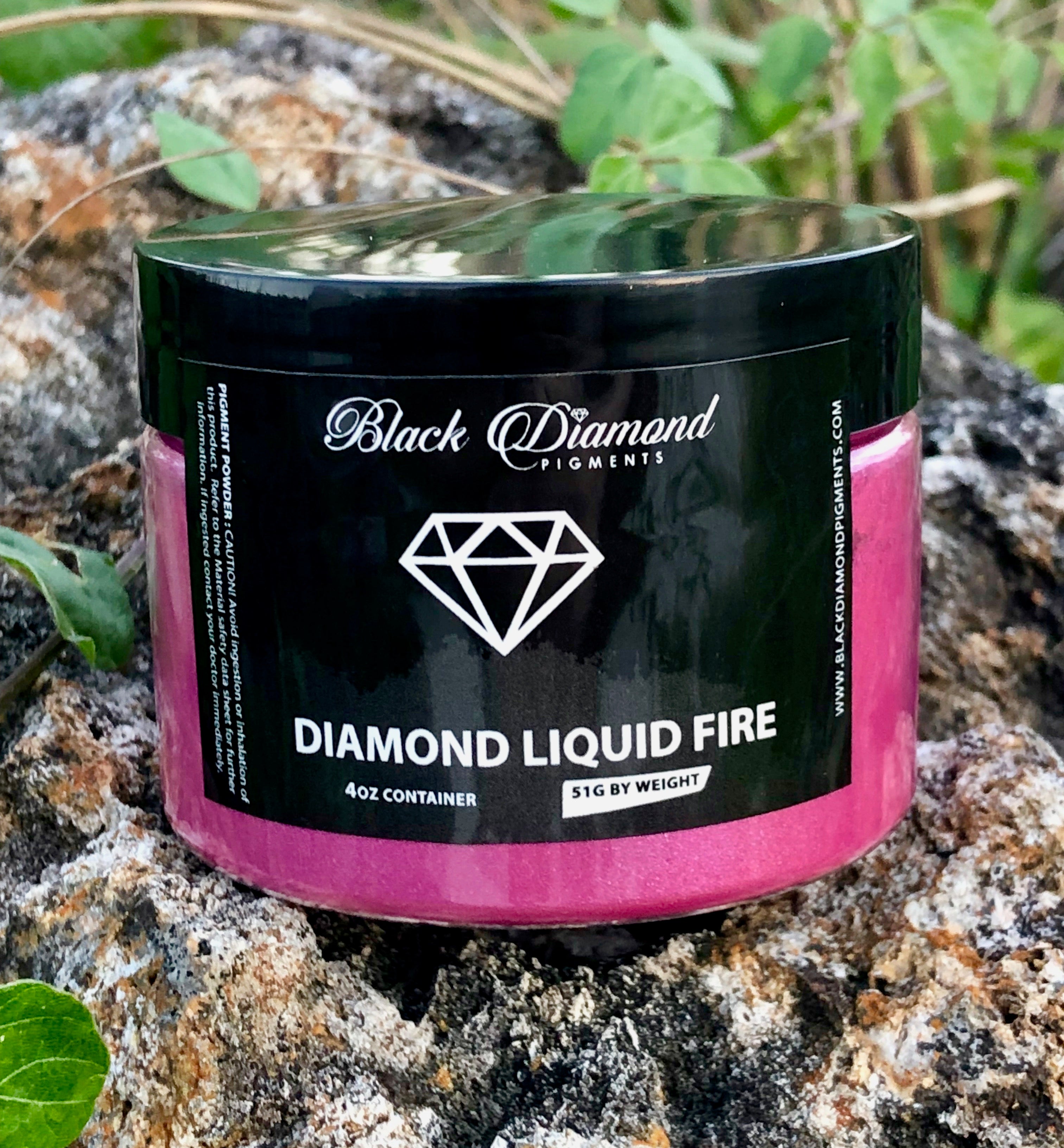 "DIAMOND LIQUIDFIRE" Black Diamond Pigments
