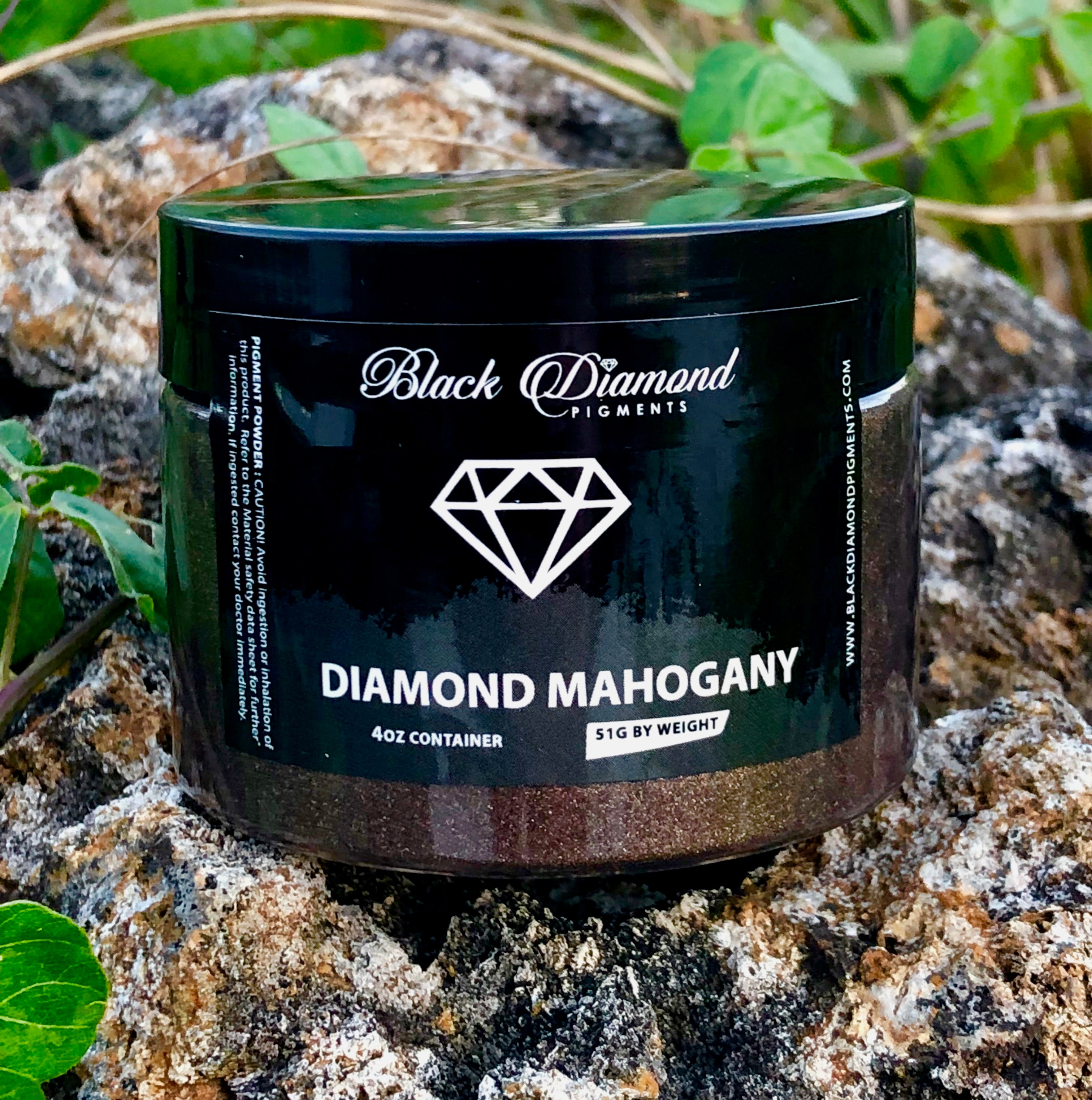 "DIAMOND MAHOGANY" Black Diamond Pigments