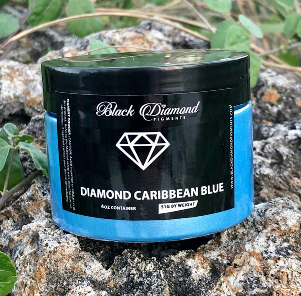"DIAMOND CARIBBEAN BLUE" Black Diamond Pigments