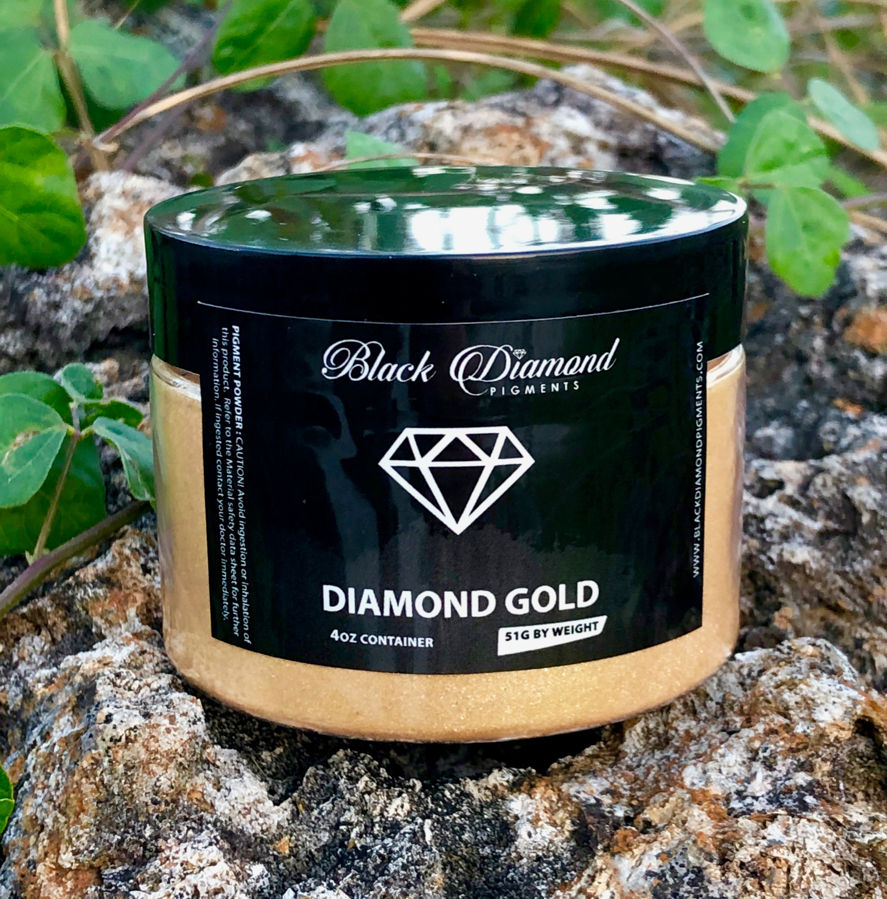 "DIAMOND GOLD" Black Diamond Pigments
