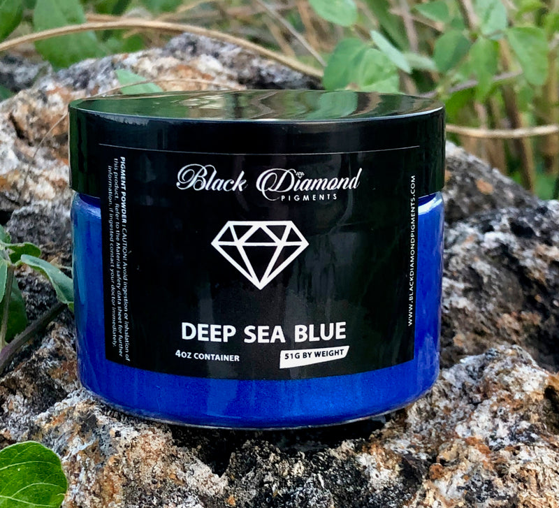"DEEP BLUE SEA" Black Diamond Pigments