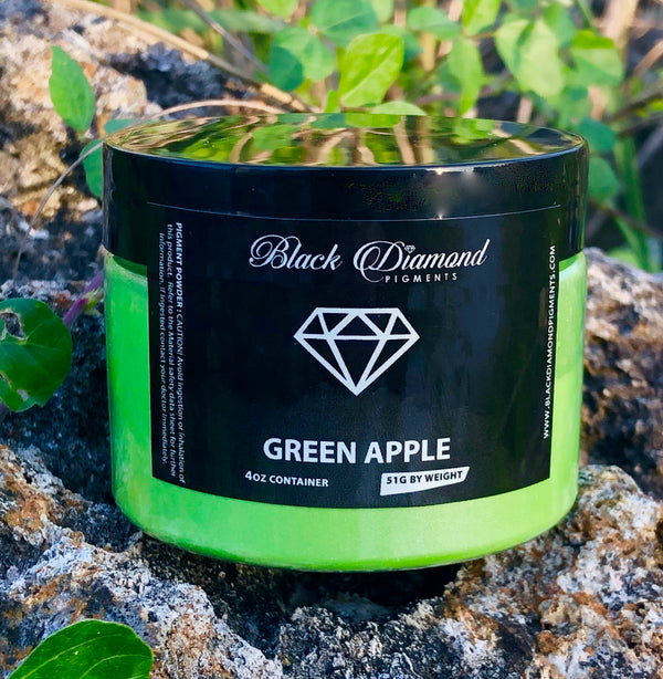 "GREEN APPLE" Black Diamond Pigments