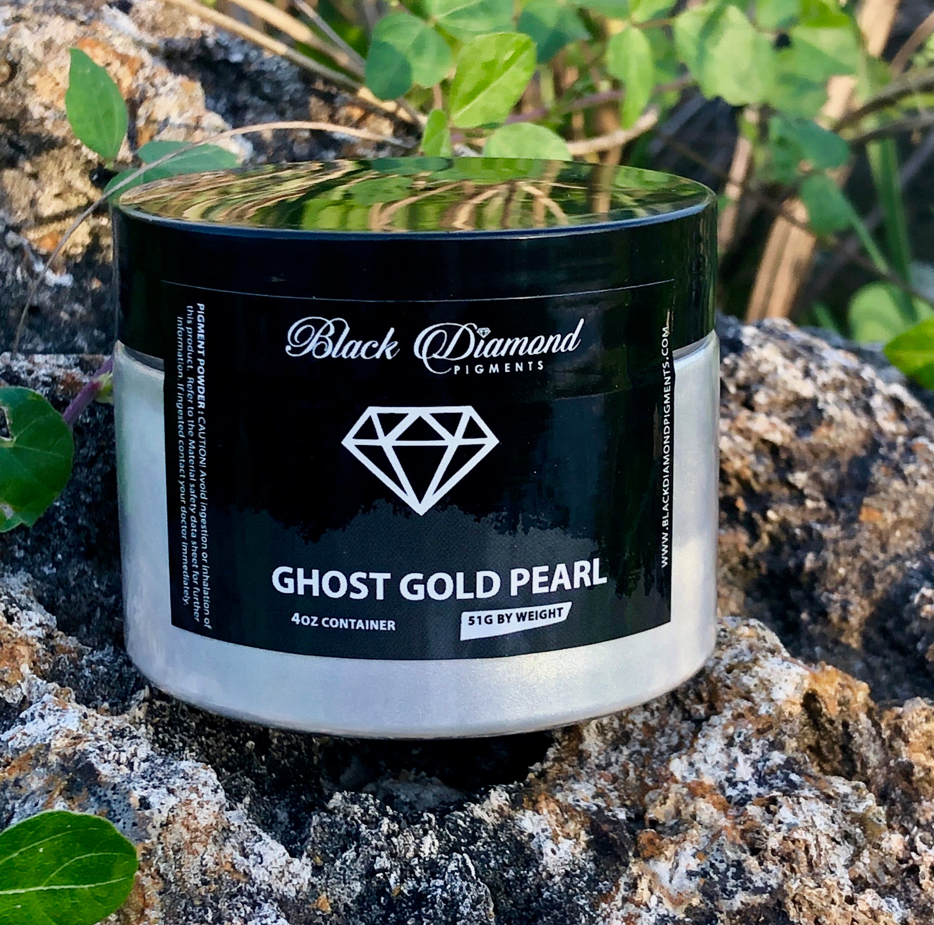 "GHOST GOLD PEARL" Black Diamond Pigments