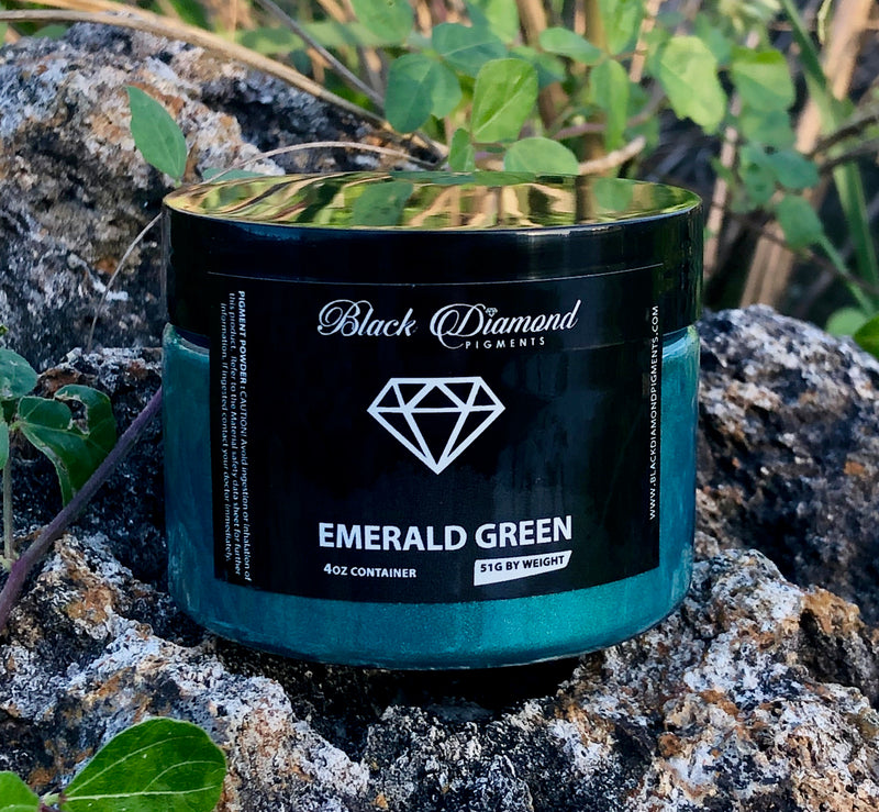 "EMERALD GREEN" Black Diamond Pigments