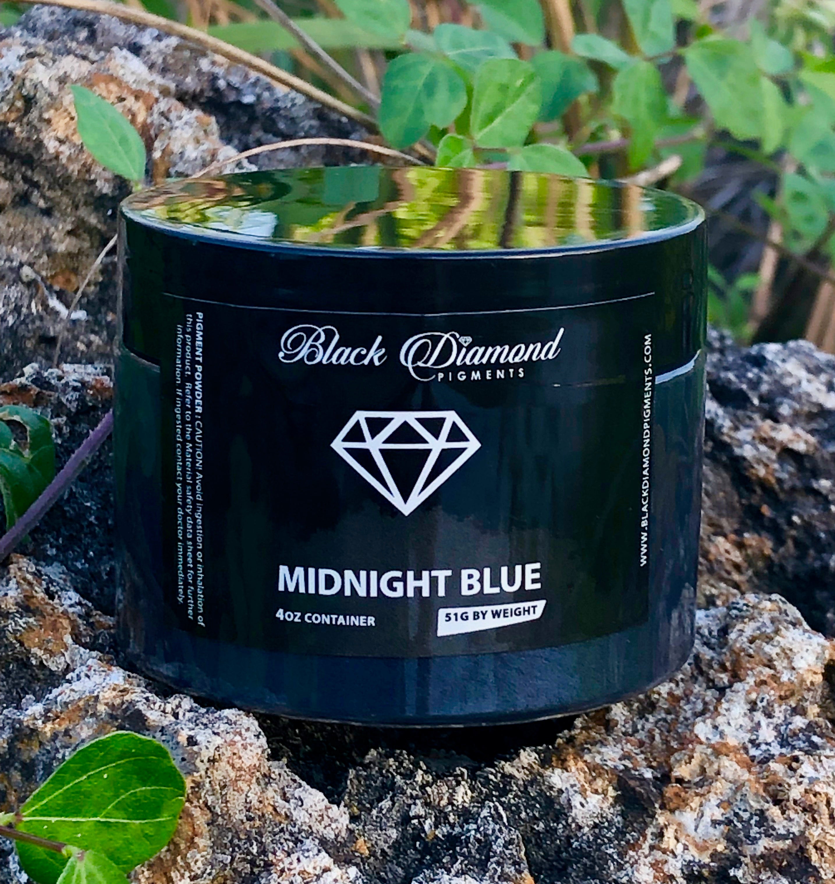 "MIDNIGHT BLUE" Black Diamond Pigments
