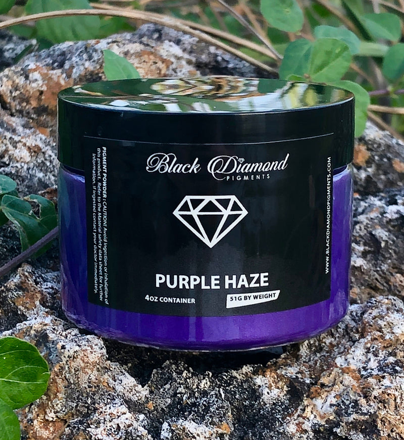 "PURPLE HAZE" Black Diamond Pigments