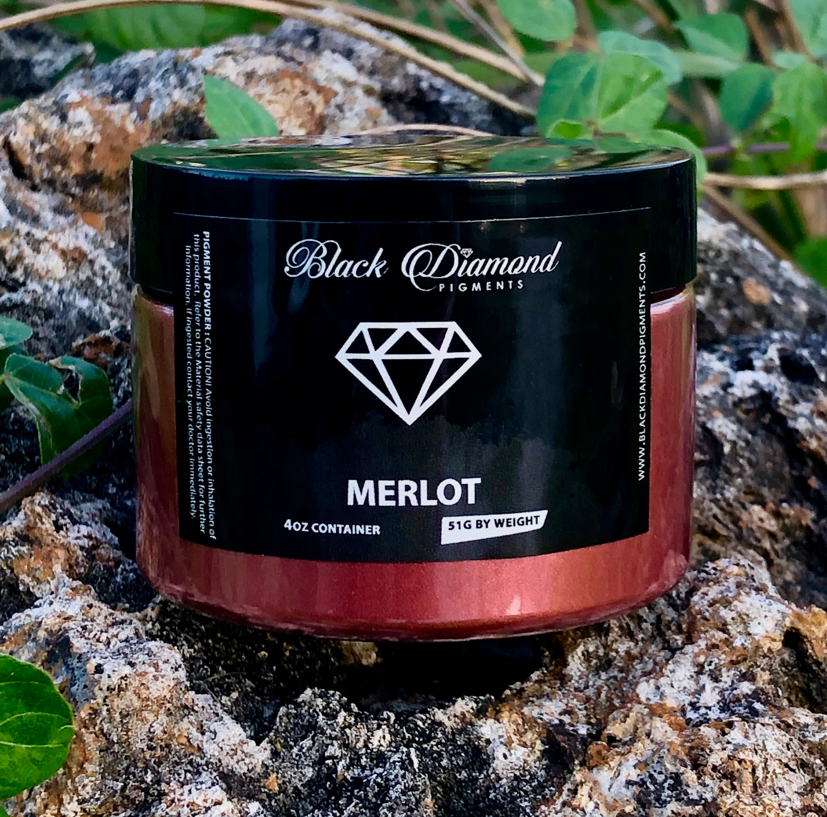 "MERLOT" Black Diamond Pigments