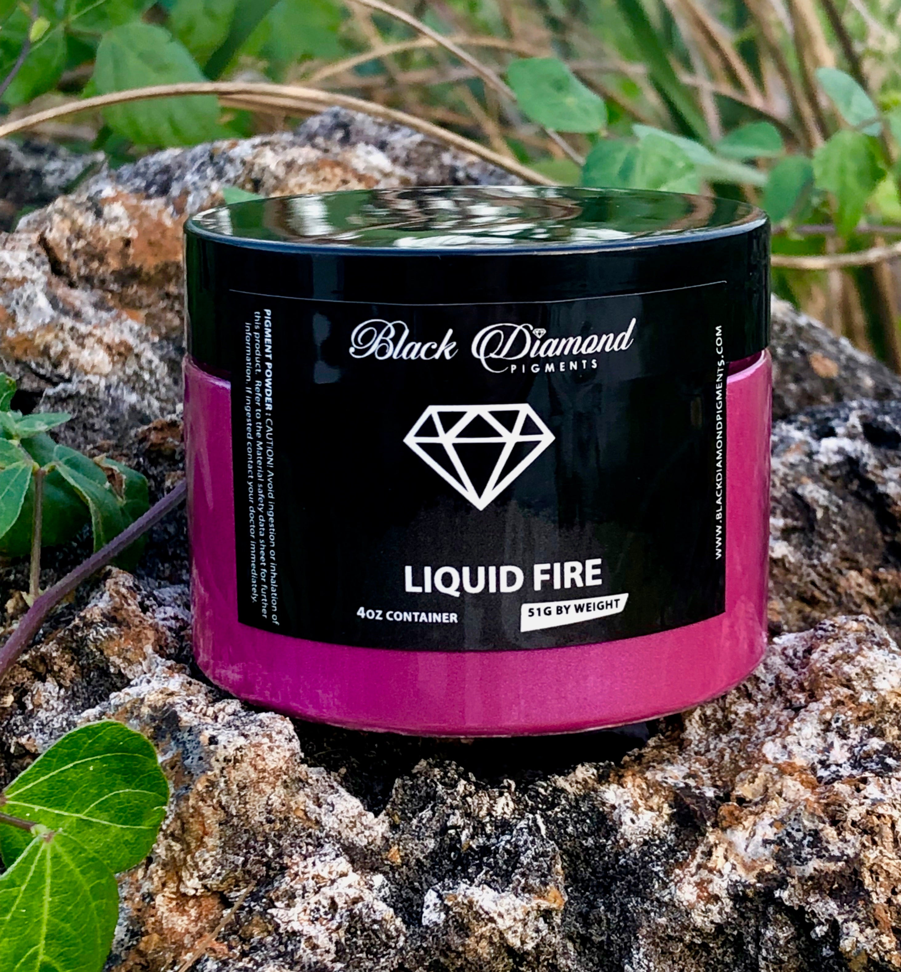 "LIQUIDFIRE" Black Diamond Pigments