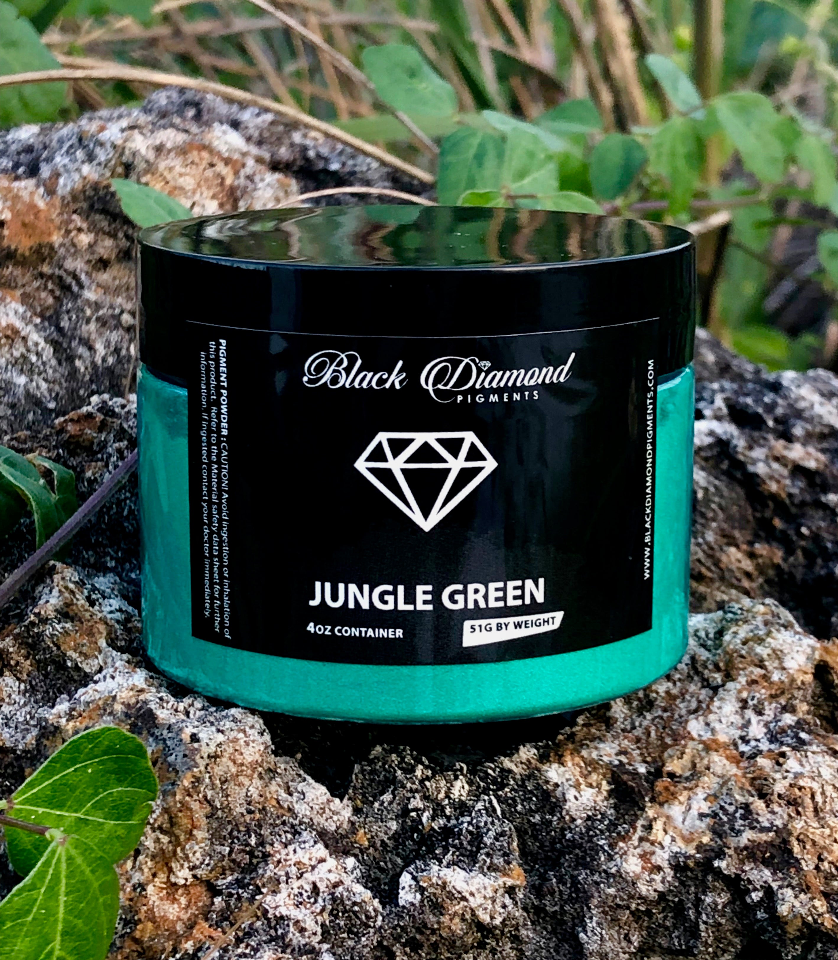 "JUNGLE GREEN" Black Diamond Pigments