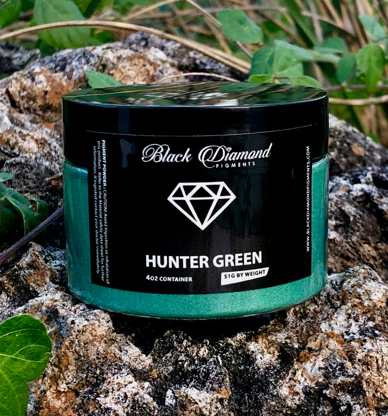 "HUNTER GREEN" Black Diamond Pigments