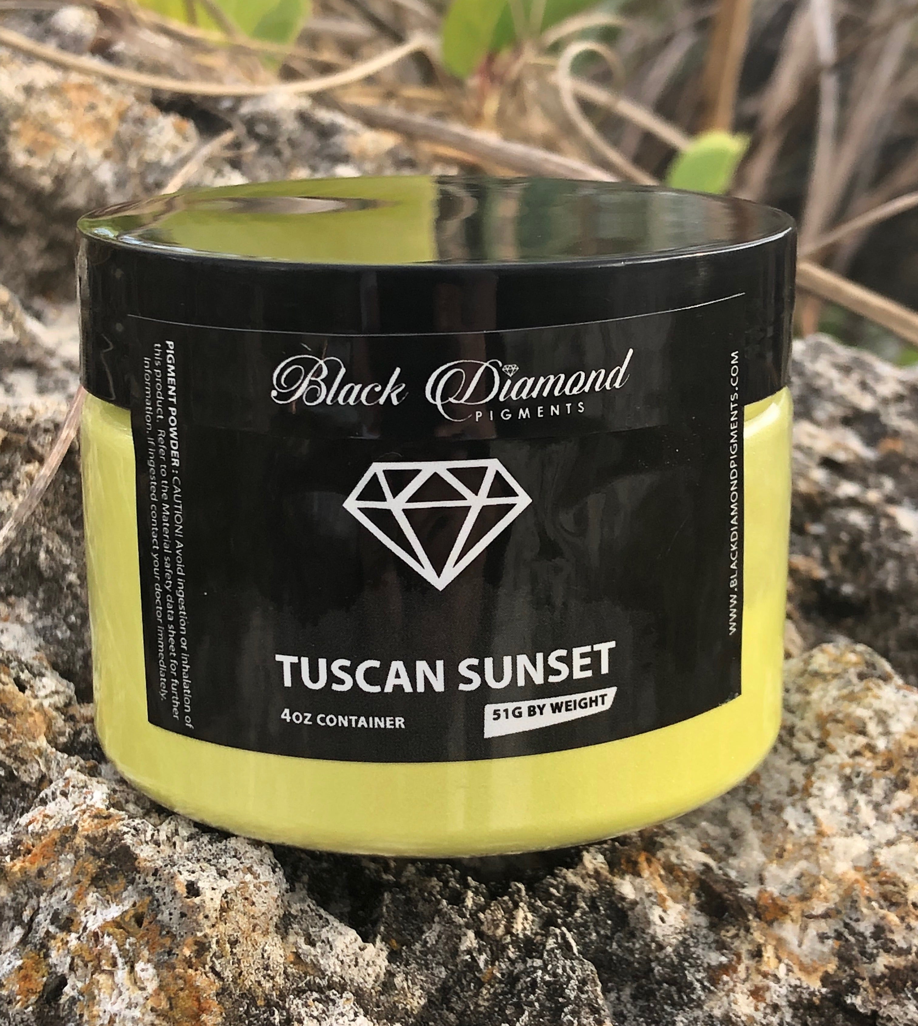 "TUSCAN SUNSET" Black Diamond Pigments