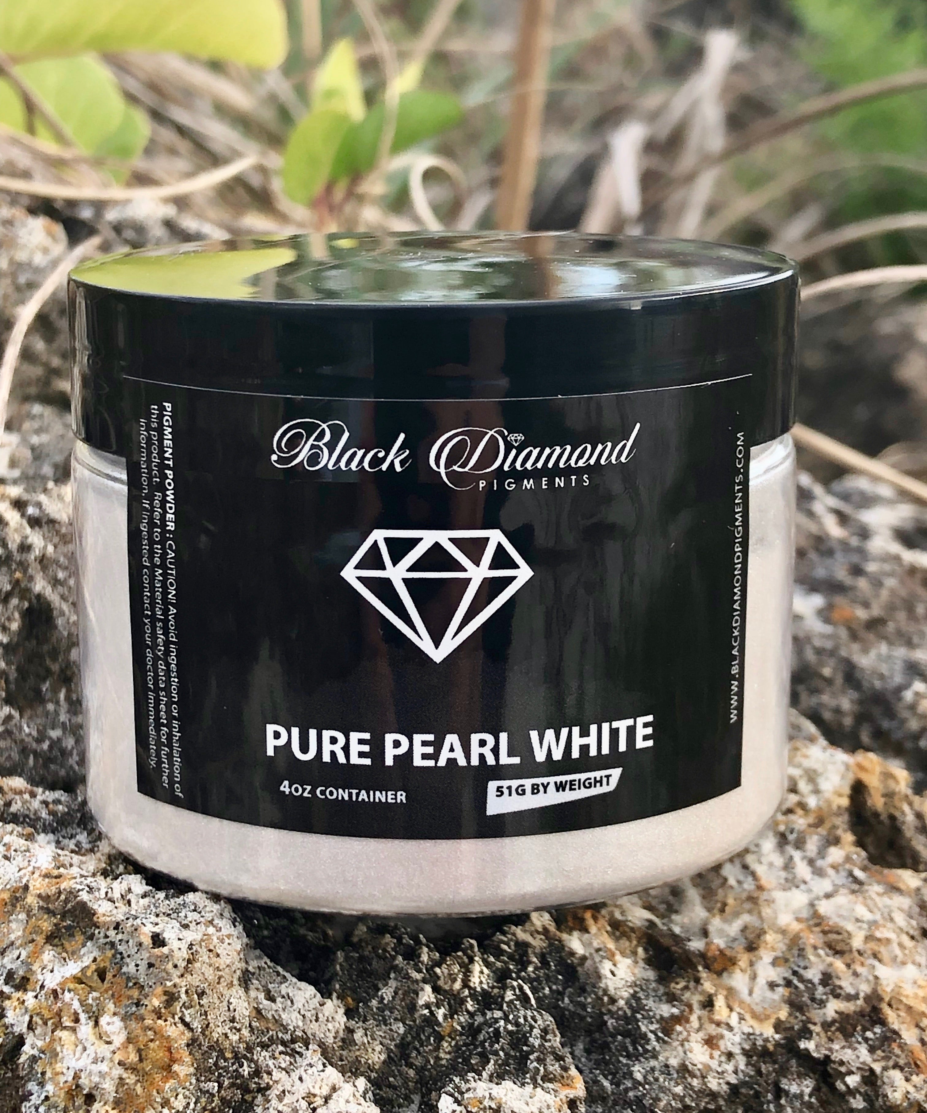 "PURE PEARL WHITE" Black Diamond Pigments