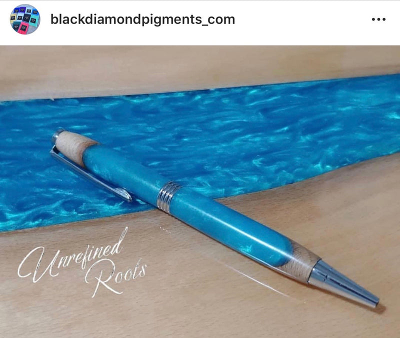"BLUE/GREEN" 42g/1.5oz - Black Diamond Pigments