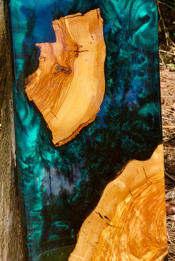 "DEEP FOREST GREEN" Black Diamond Pigments