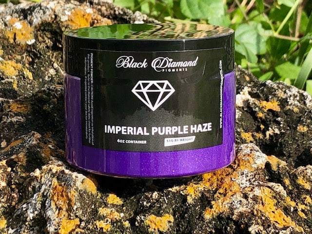 "IMPERIAL PURPLE HAZE" Black Diamond Pigments