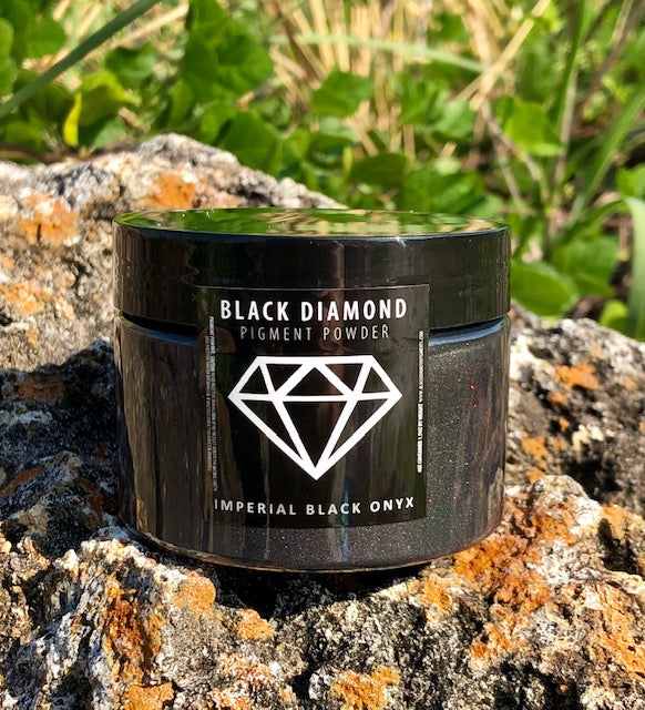 "IMPERIAL BLACK ONYX" 42g/1.5oz - Black Diamond Pigments