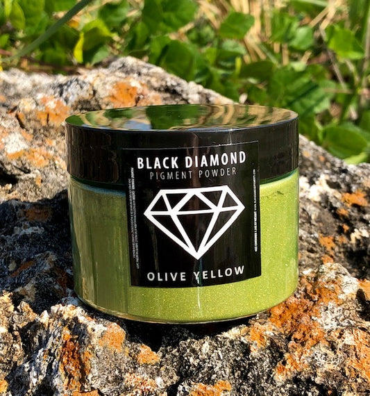 "OLIVE YELLOW" 42g/1.5oz - Black Diamond Pigments